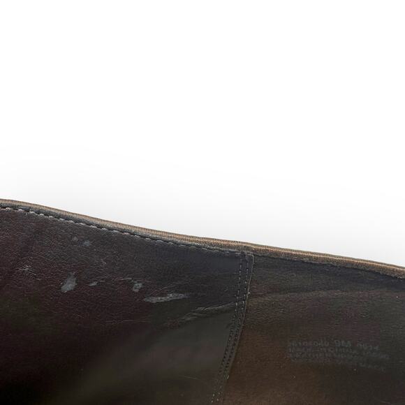 Clarks Women's Kelbrook Azizi Lace-Up Leather Ankle Boot 9M Taupe brown Leather - Picture 10 of 12